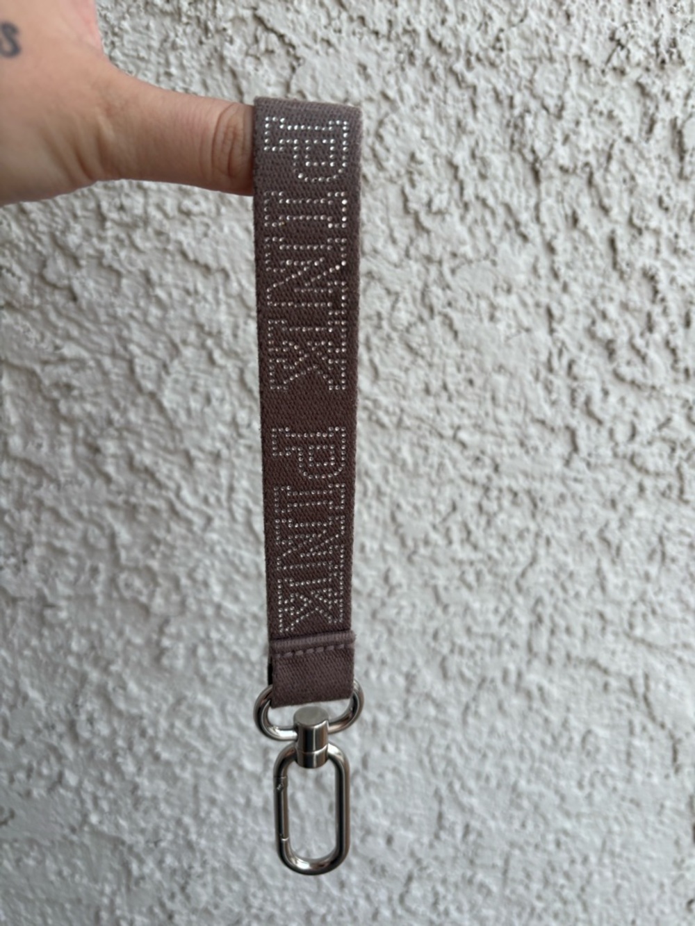 Victoria secret keychain key holder